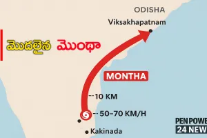 మొంథా తుపానుగా బలపడిన వాయుగుండం —  హై అలర్ట్లో ప్రభుత్వం