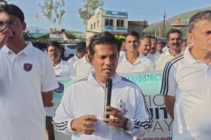 దేశ ఐక్యతను ప్రపంచానికి చాటి చెప్పాలి: అల్లూరి జిల్లా కలెక్టర్ ఎఎస్ దినేష్ కుమార్