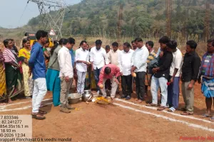 దేవరపల్లి పంచాయతీలో గృహ నిర్మాణాలకు గ్రౌండింగ్ మేళా!